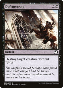 95-defenestrate